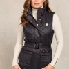 Juliana Belted Gilet (Black)