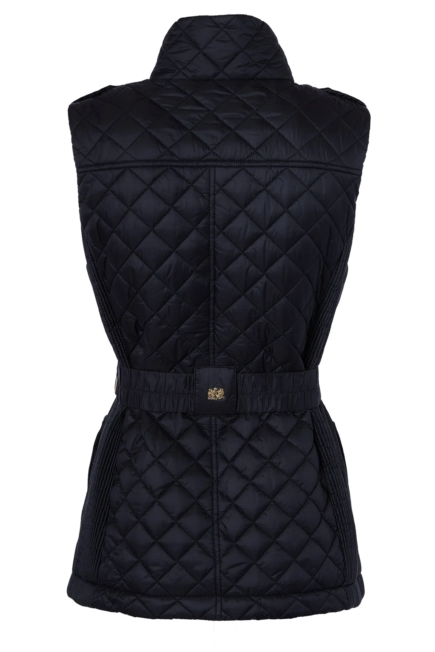 Juliana Belted Gilet (Black)
