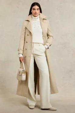 Kelsie Rib Embellished Roll Neck (Natural)