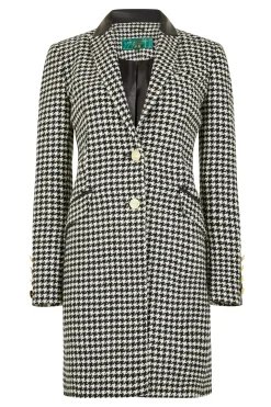 Kempton Coat (Houndstooth)