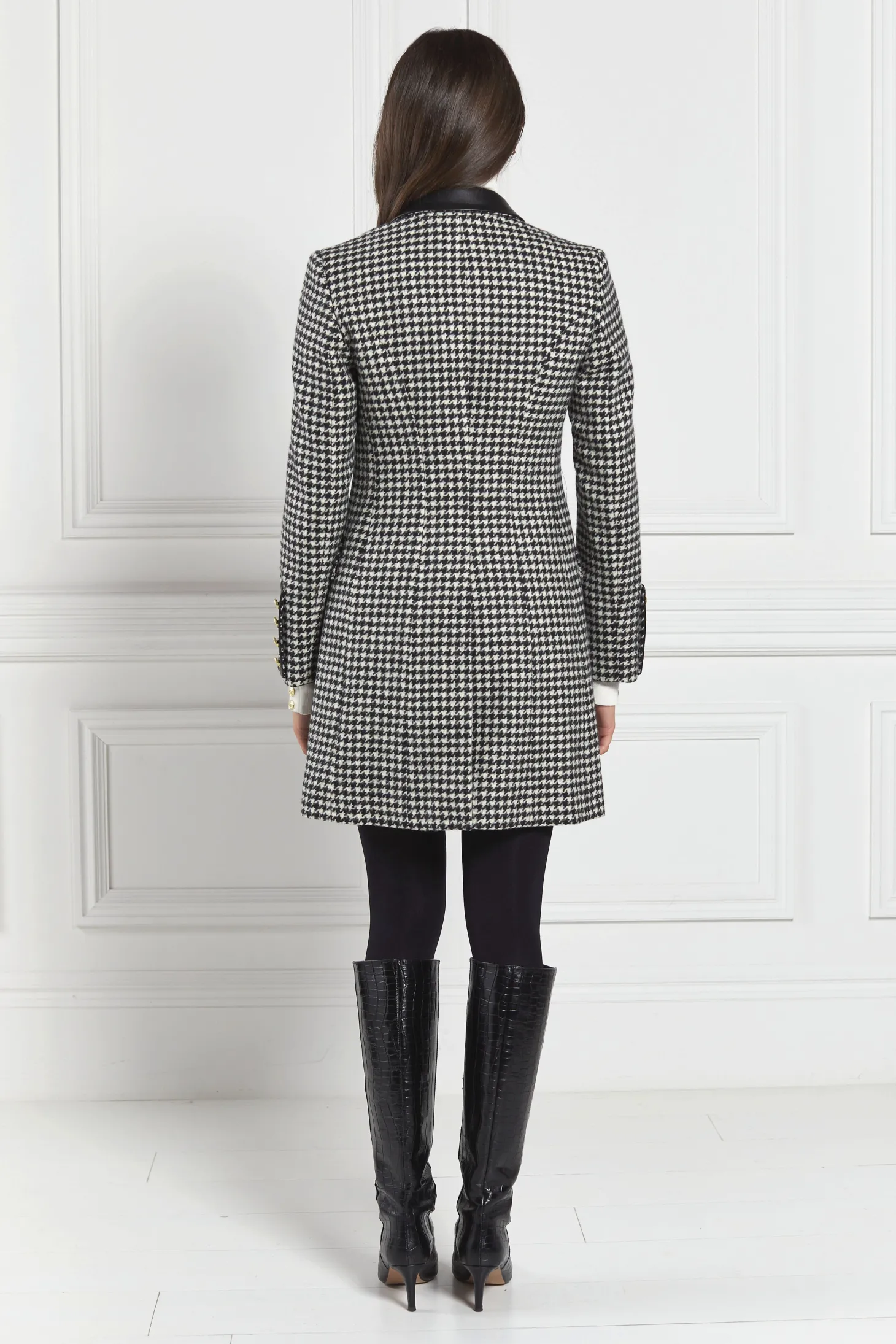 Kempton Coat (Houndstooth)