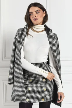Kempton Coat (Houndstooth)
