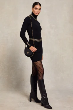 Kensington Jumper Dress (Black)