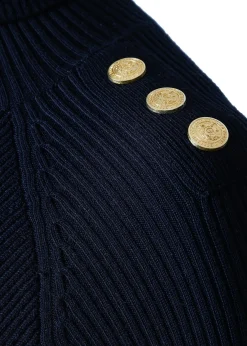 Kensington Midi Jumper Dress (Ink Navy)