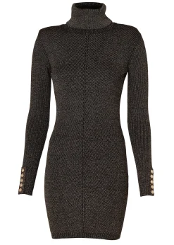 Kensington Mini Dress (Black Gold)