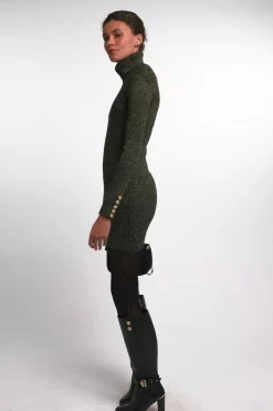 Kensington Mini Dress (Black Gold)