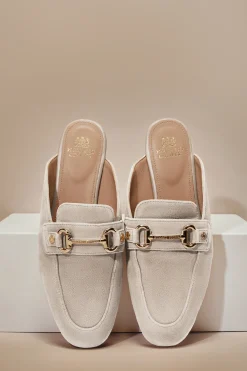 Kingston Horse Bit Loafer (Taupe Suede)