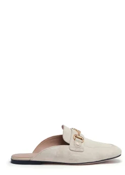 Kingston Horse Bit Loafer (Taupe Suede)