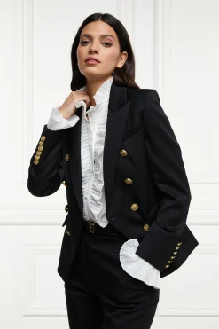 Knightsbridge Blazer (Black Barathea)