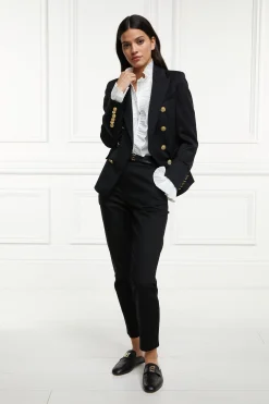 Knightsbridge Blazer (Black Barathea)
