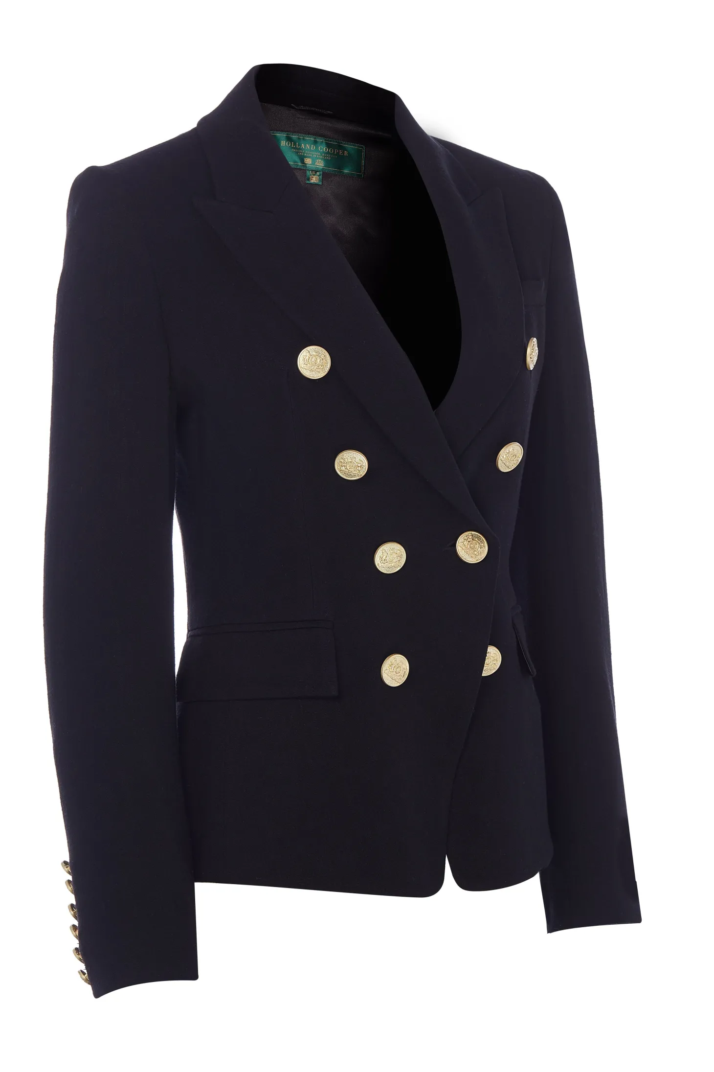 Knightsbridge Blazer (Black Linen)