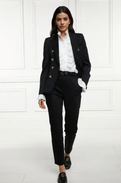 Knightsbridge Blazer (Black Barathea)