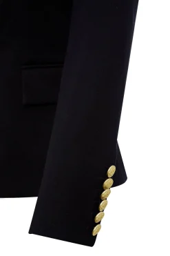 Knightsbridge Blazer (Black Barathea)