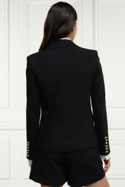Knightsbridge Blazer (Black Linen)