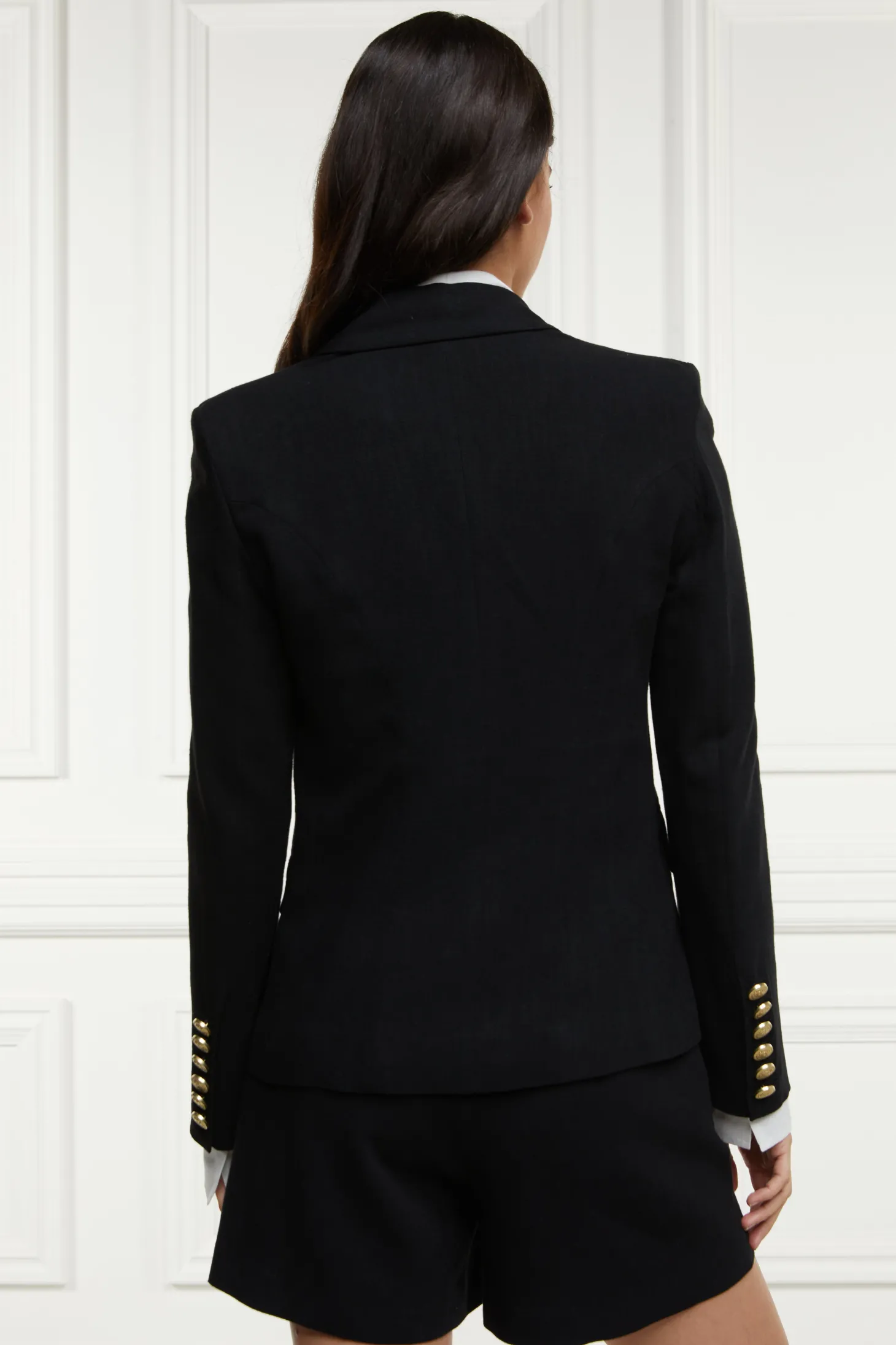 Knightsbridge Blazer (Black Linen)