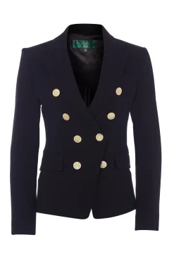 Knightsbridge Blazer (Black Linen)