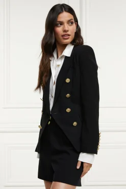 Knightsbridge Blazer (Black Linen)