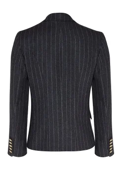Knightsbridge Blazer (Charcoal Pinstripe)