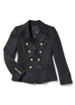 Knightsbridge Blazer (Charcoal Pinstripe)