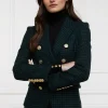 Knightsbridge Blazer (Emerald Houndstooth)