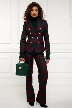 Knightsbridge Blazer (Mulberry Tartan)