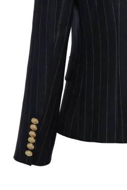 Knightsbridge Blazer (Navy Chalk Pinstripe)