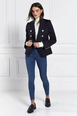 Knightsbridge Blazer (Navy Barathea)
