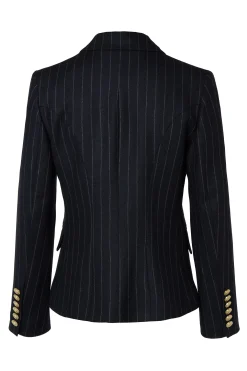 Knightsbridge Blazer (Navy Chalk Pinstripe)