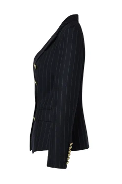 Knightsbridge Blazer (Navy Chalk Pinstripe)