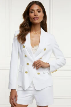 Knightsbridge Blazer (Oyster Linen)