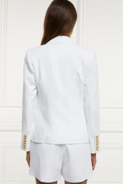 Knightsbridge Blazer (Oyster Linen)
