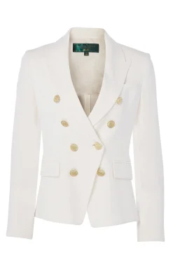 Knightsbridge Blazer (Oyster Linen)