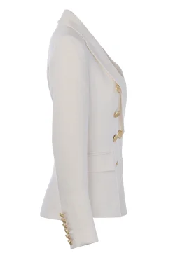 Knightsbridge Blazer (Oyster Linen)
