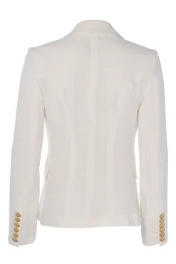 Knightsbridge Blazer (Oyster Linen)
