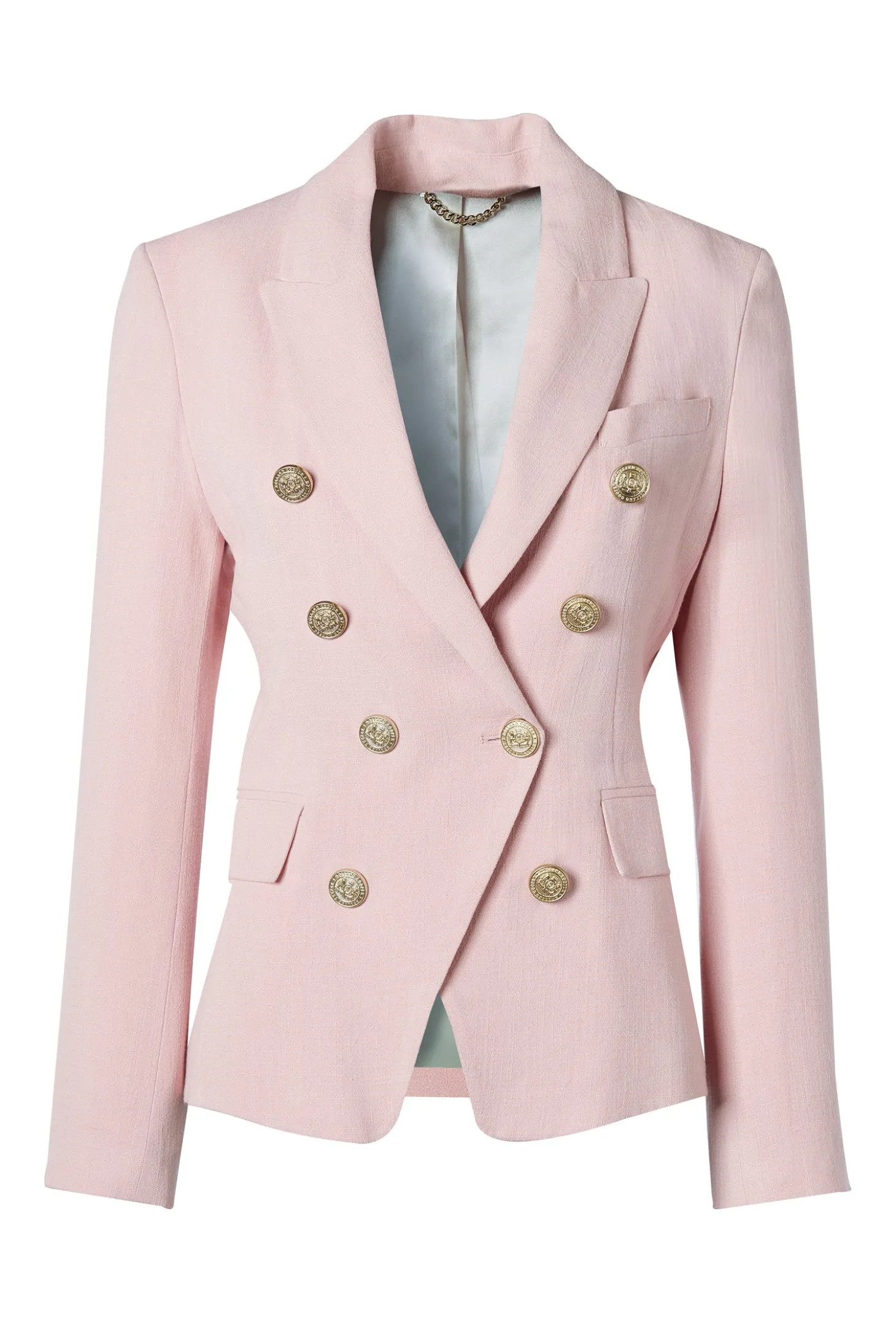 Knightsbridge Blazer (Pink Linen)