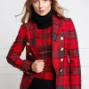 Knightsbridge Blazer (Red Tartan)