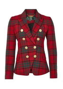 Knightsbridge Blazer (Red Tartan)