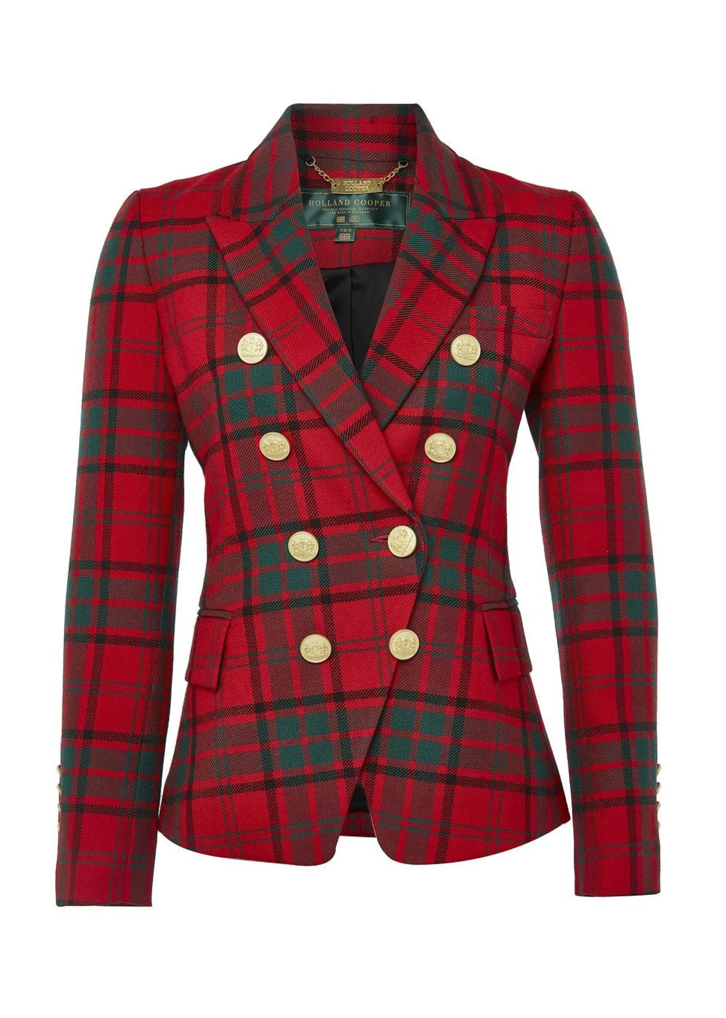 Knightsbridge Blazer (Red Tartan)