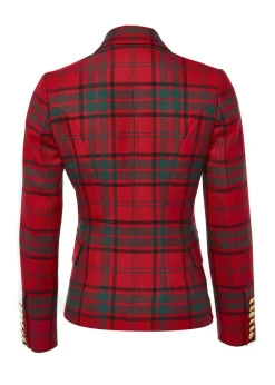 Knightsbridge Blazer (Red Tartan)