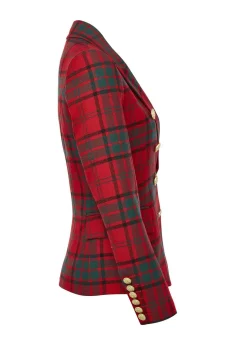 Knightsbridge Blazer (Red Tartan)