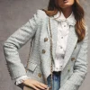 Knightsbridge Blazer (Sky Blue Boucle)