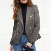 Knightsbridge Blazer (Soft Grey Pinstripe)