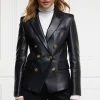 Knightsbridge Blazer (Valencia Leather Black)