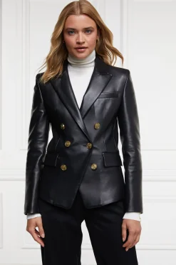 Knightsbridge Blazer (Valencia Leather Black)