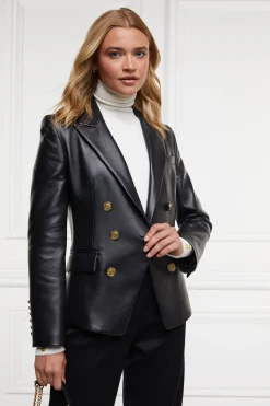 Knightsbridge Blazer (Valencia Leather Black)