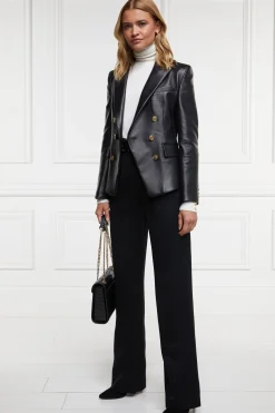 Knightsbridge Blazer (Valencia Leather Black)