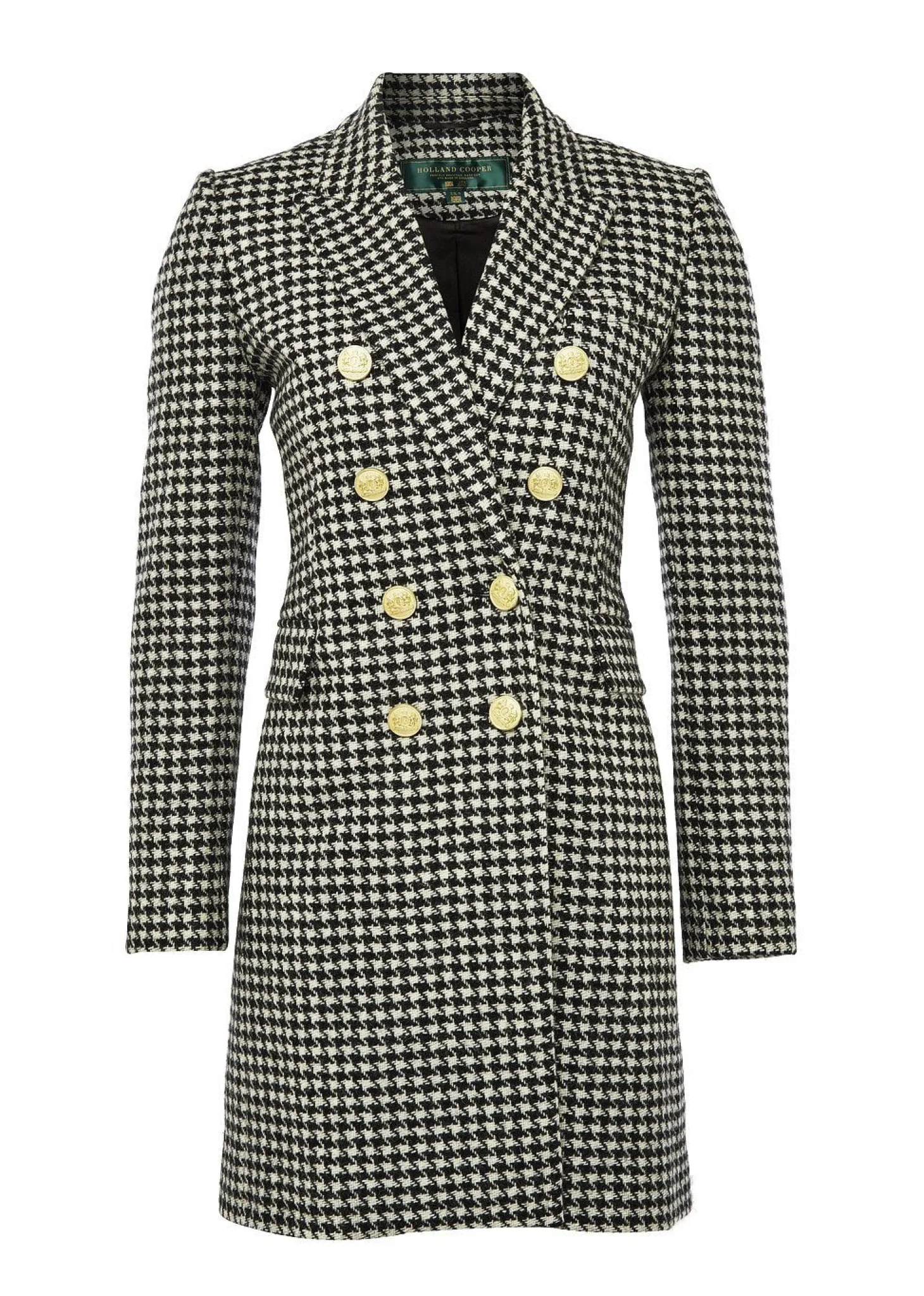 Knightsbridge Coat (Houndstooth)