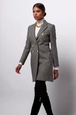 Knightsbridge Coat (Houndstooth)
