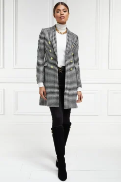 Knightsbridge Coat (Houndstooth)