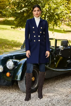 Knightsbridge Coat (Navy)